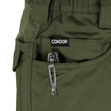 Pantalon tactique Condor Odyssey Gen III ripstop stretch genoux articulés