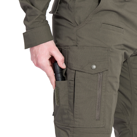 Pantalon tactique Pentagon Ranger 2.0 en toile extensible 65/35 genouillères intégrées 10 poches