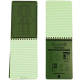 Papier étanche Rite in the Rain 146 spirale supérieure 10 x 15 cm 100 pages réglettes