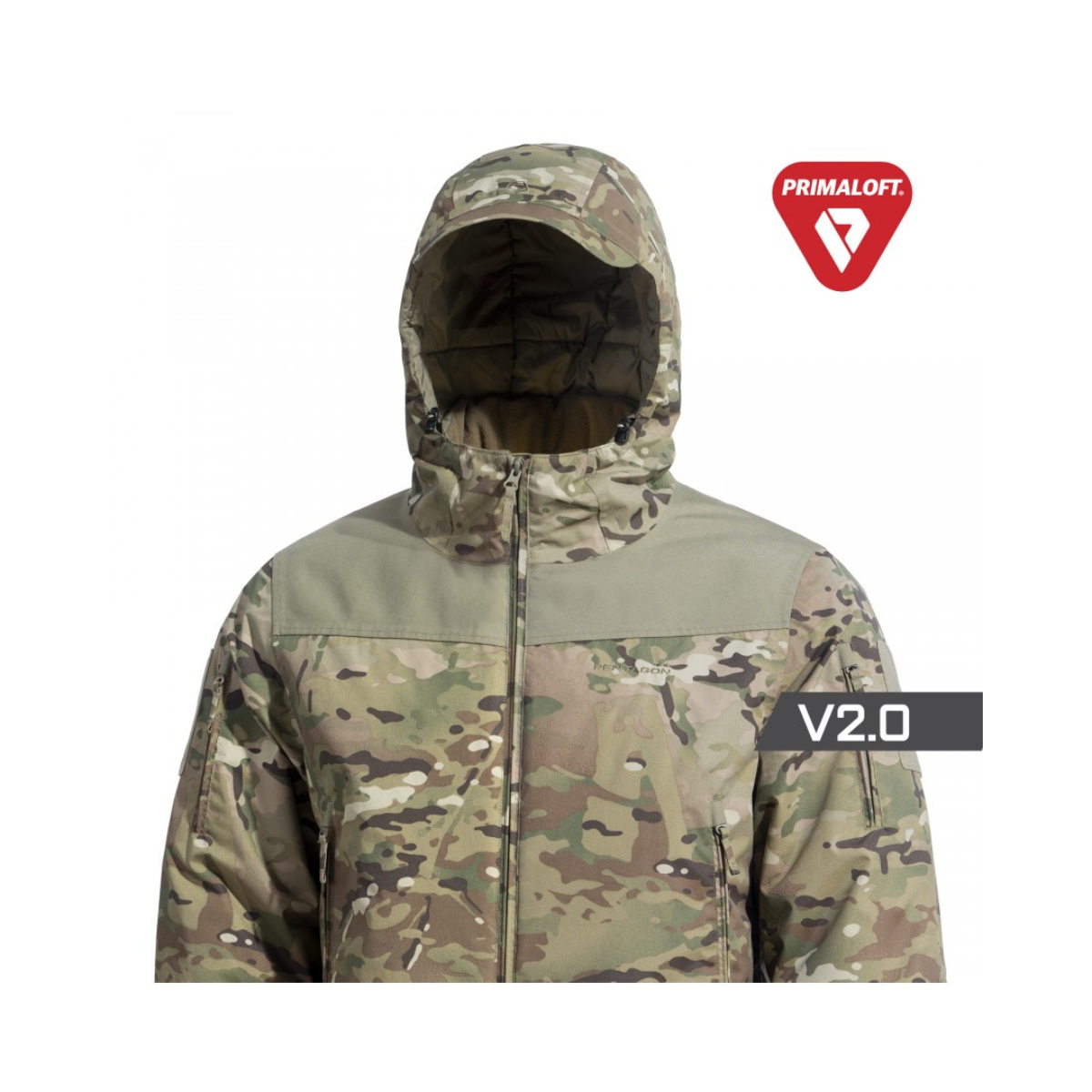 Parka Pentagon LCP V2.0 isolation PrimaLoft Gold membrane Storm|Tex 10 000 mm jusqu'à -25 °C