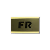 Patch d'identification Cyalume CID FPLC 9 x 5 cm thermique et photoluminescent