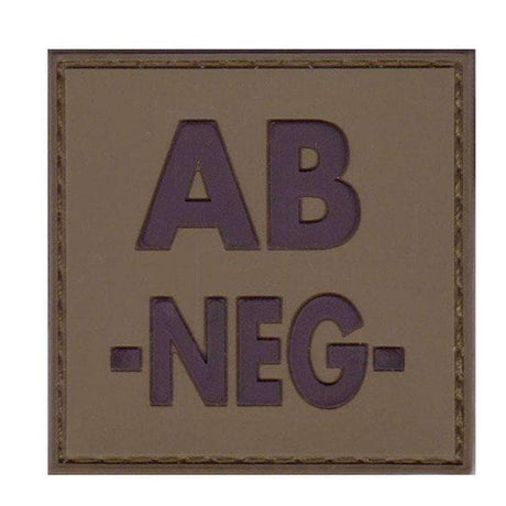 Patch groupe sanguin basse visibilité PVC