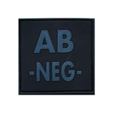 Patch groupe sanguin basse visibilité PVC