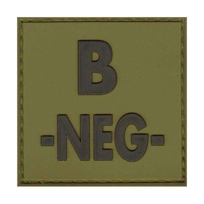 Patch groupe sanguin basse visibilité PVC
