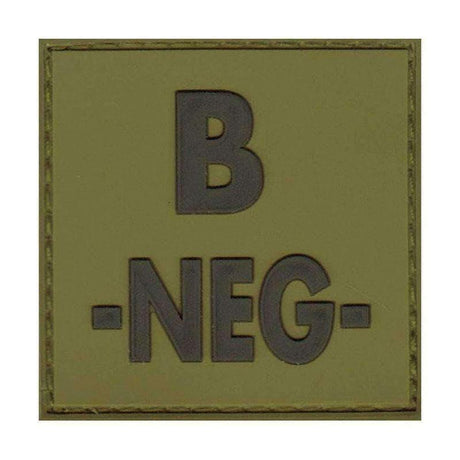 Patch groupe sanguin basse visibilité PVC