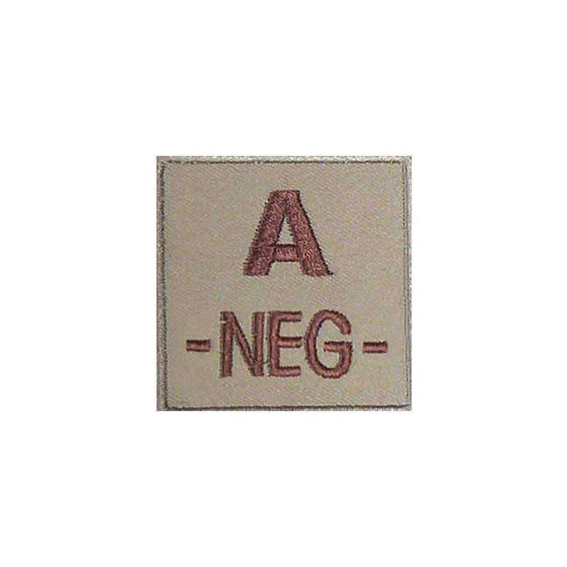 Patch groupe sanguin basse visibilité PVC