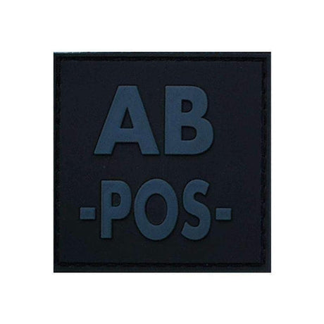 Patch groupe sanguin basse visibilité PVC