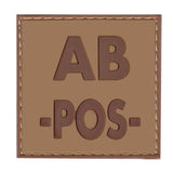 Patch groupe sanguin basse visibilité PVC