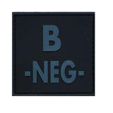 Patch groupe sanguin basse visibilité PVC