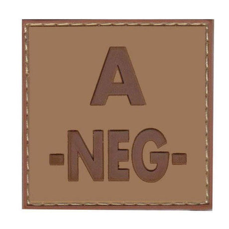 Patch groupe sanguin basse visibilité PVC