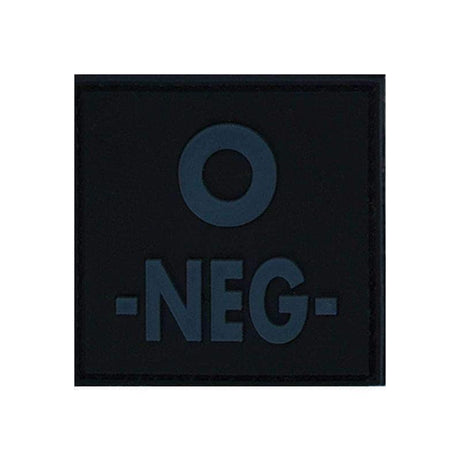 Patch groupe sanguin basse visibilité PVC