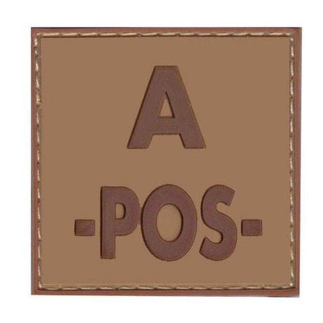 Patch groupe sanguin basse visibilité PVC