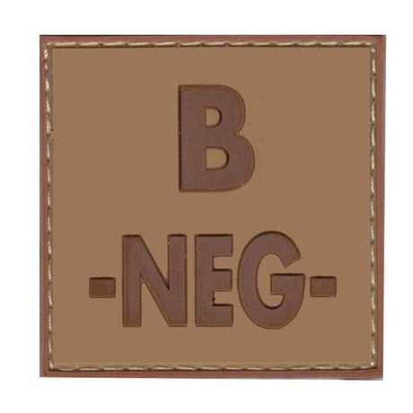 Patch groupe sanguin basse visibilité PVC