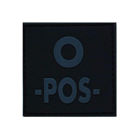 Patch groupe sanguin basse visibilité PVC