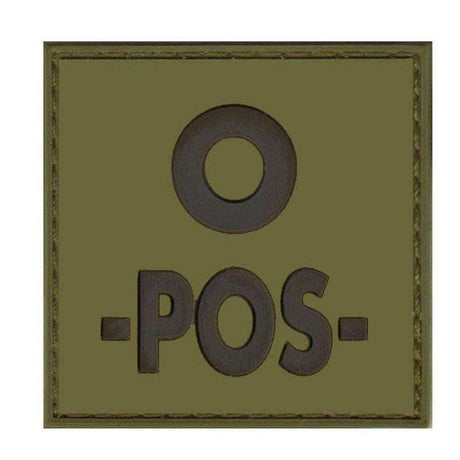 Patch groupe sanguin basse visibilité PVC