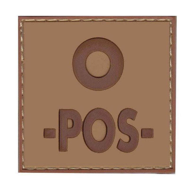 Patch groupe sanguin basse visibilité PVC