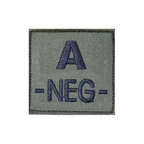 Patch groupe sanguin basse visibilité Tissu