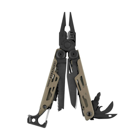 Pince multifonctions Leatherman Signal 19 outils, allume-feu et sifflet intégrés