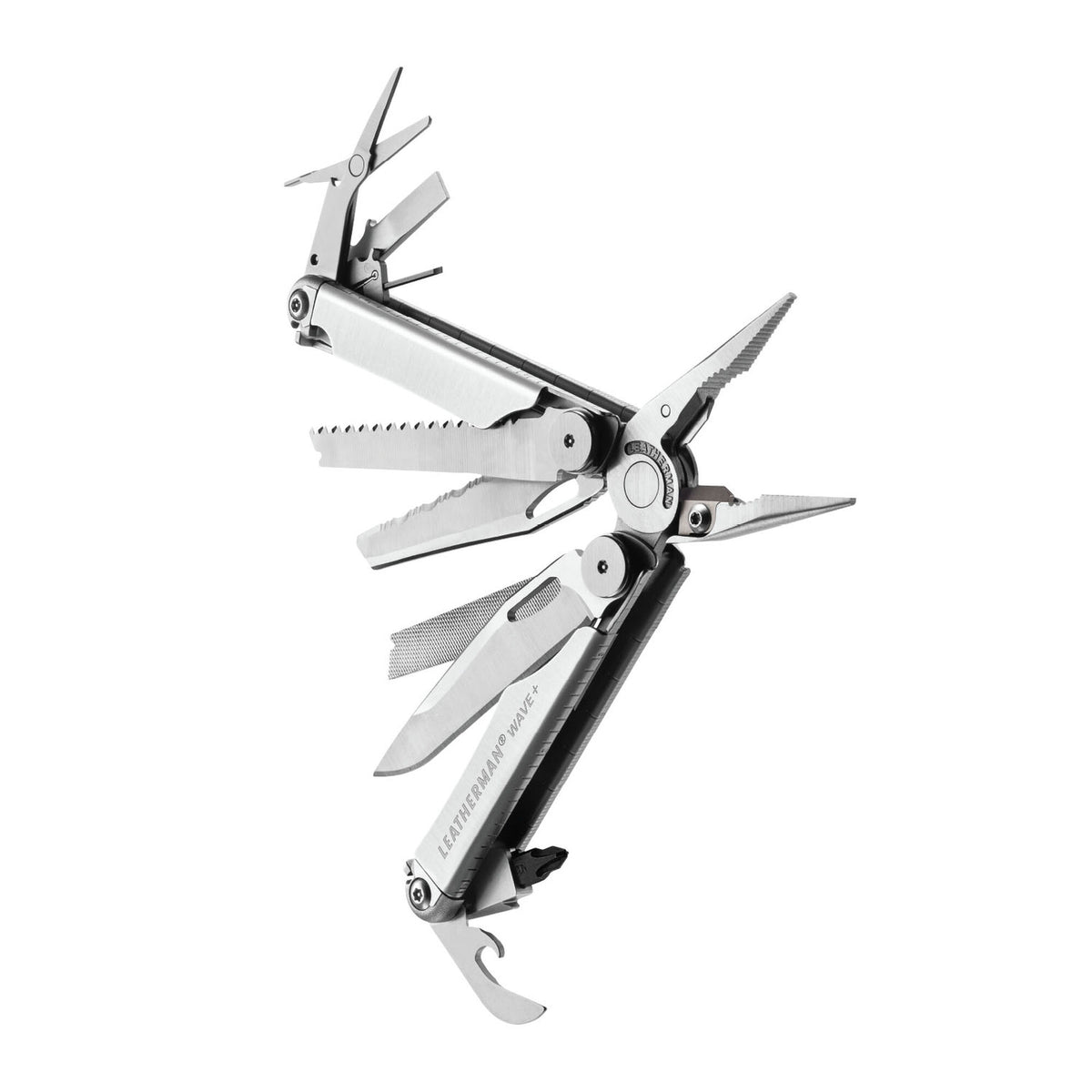 Pince multifonctions Leatherman Wave Plus 18 outils, deux lames 420HC accessibles