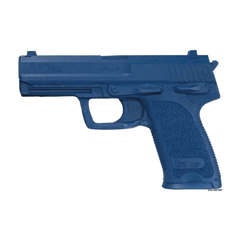 Pistolet d'entraînement Blueguns HK USP 9 mm — réplique inerte en polyuréthane renforcé acier