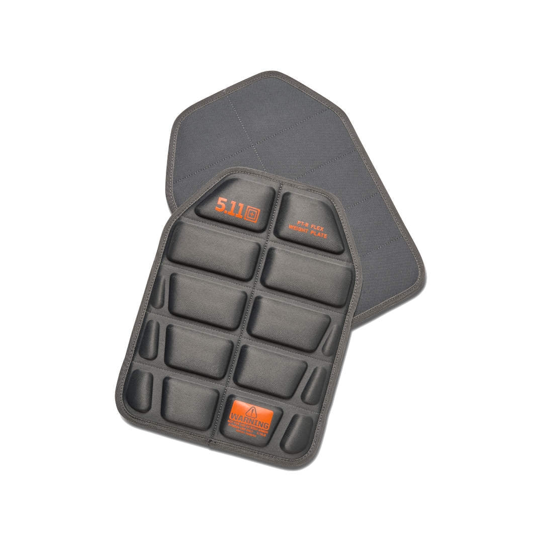 Plaques PT-R Flex 5.11 Tactical 5,75 lb en mousse EVA sur âme acier