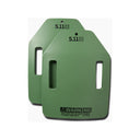 Plaques lestées 5.11 Tactical 13,75 lb en acier anti-corrosion à poignées multiples