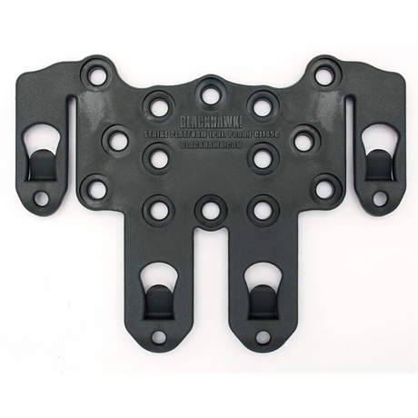 Plateforme d'adaptation ambidextre Blackhawk pour étuis SERPA