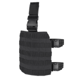 Plateforme de cuisse Condor Drop Leg cinq rangées MOLLE sangles anti-glisse
