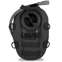 Poche à eau Mil-Tec Pack ovale 1 litre en TPU avec tuyau et housse polyester rembourrée