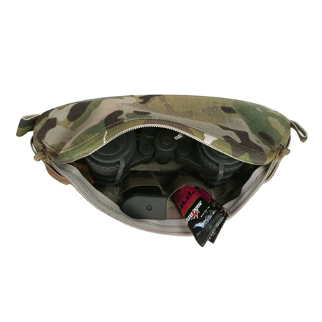 Poche ventrale Agilite Six Pack 1,8 L de 155 g convertible en banane, ouverture avant