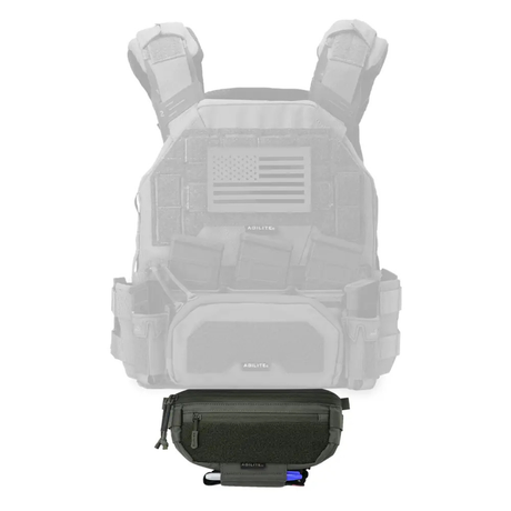 Poche ventrale Agilite Six Pack 1,8 L de 155 g convertible en banane, ouverture avant