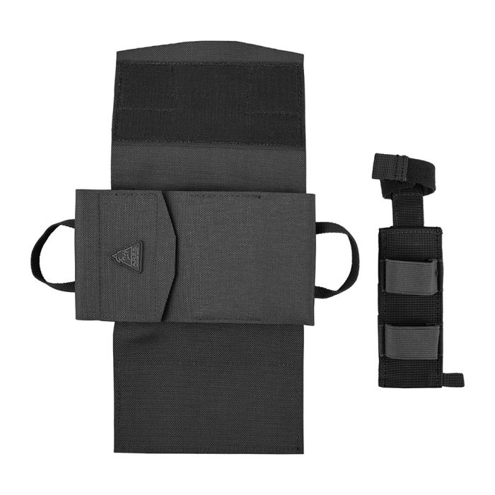 Pochette IFAK Ares avec porte-garrot et porte-ciseaux, gaine et insert amovible, fixation MOLLE