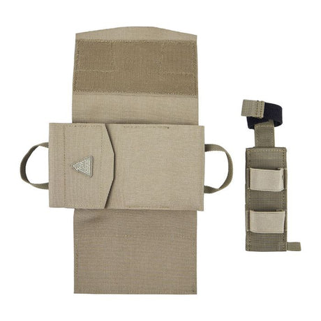 Pochette IFAK Ares avec porte-garrot et porte-ciseaux, gaine et insert amovible, fixation MOLLE