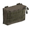 Pochette Mil-Tec Belt MOLLE Small polyester Oxford enduit PVC 17 × 5 × 12 cm avec œillet de drainage