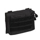 Pochette Mil-Tec Belt MOLLE Small polyester Oxford enduit PVC 17 × 5 × 12 cm avec œillet de drainage