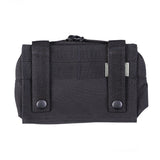 Pochette Mil-Tec Belt MOLLE Small polyester Oxford enduit PVC 17 × 5 × 12 cm avec œillet de drainage