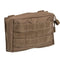Pochette Mil-Tec Belt MOLLE Small polyester Oxford enduit PVC 17 × 5 × 12 cm avec œillet de drainage