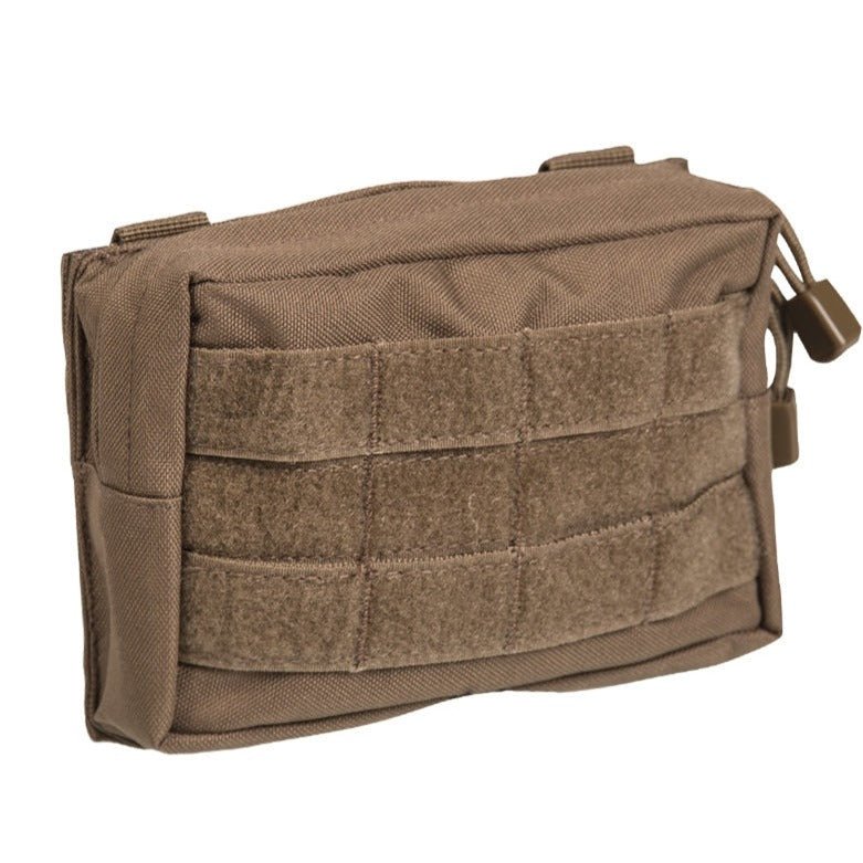 Pochette Mil-Tec Belt MOLLE Small polyester Oxford enduit PVC 17 × 5 × 12 cm avec œillet de drainage