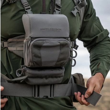 Pochette à extraction rapide tactique Eberlestock Recon Quickcase pour harnais jumelles