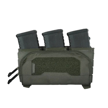Pochette admin Agilite Wide 26 x 13 cm à dos MOLLE 6 x 3 avec deux inserts fournis