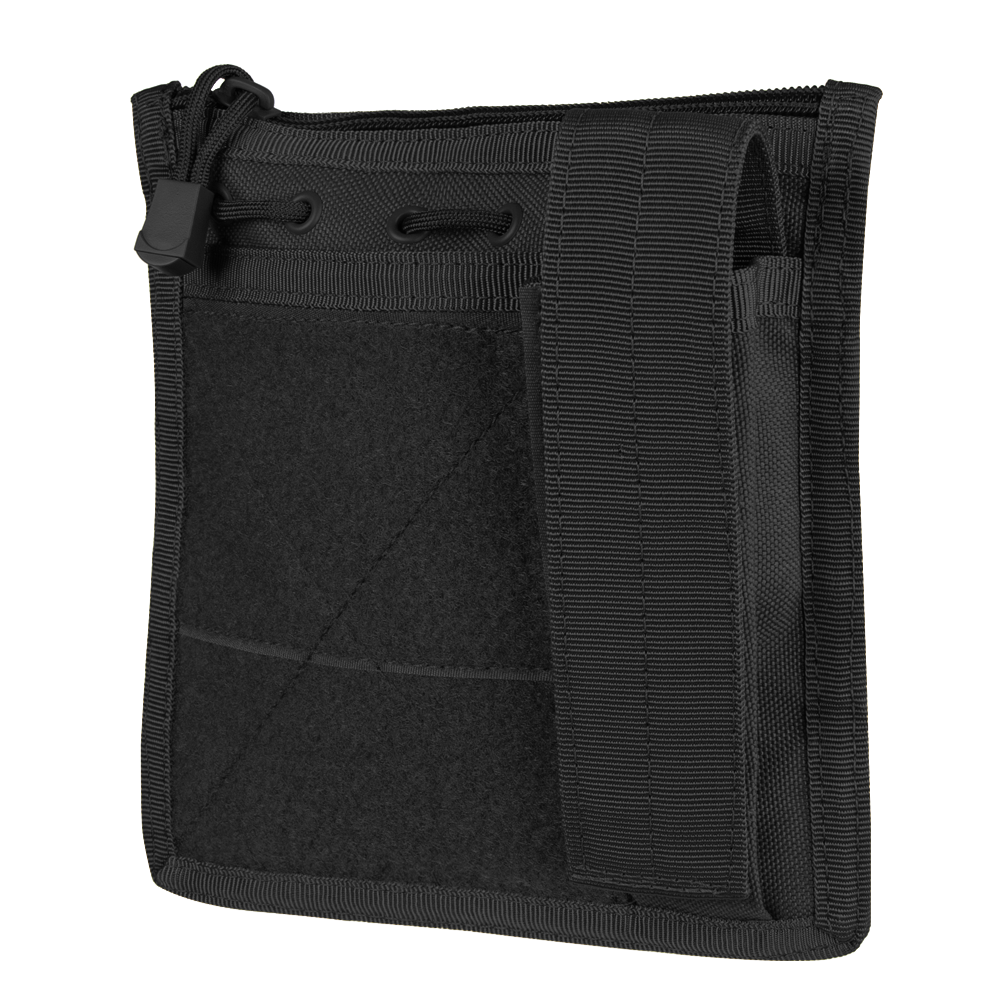 Pochette admin Condor 18 x 18 cm fourreau ouvert et poche utilitaire réglable