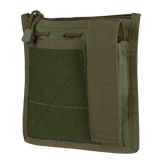 Pochette admin Condor 18 x 18 cm fourreau ouvert et poche utilitaire réglable