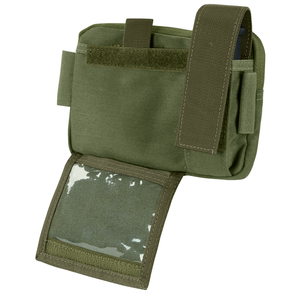 Pochette admin Condor Annex 14 x 18 cm fenêtre d'identification et porte-stylos