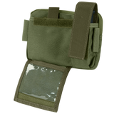 Pochette admin Condor Annex 14 x 18 cm fenêtre d'identification et porte-stylos