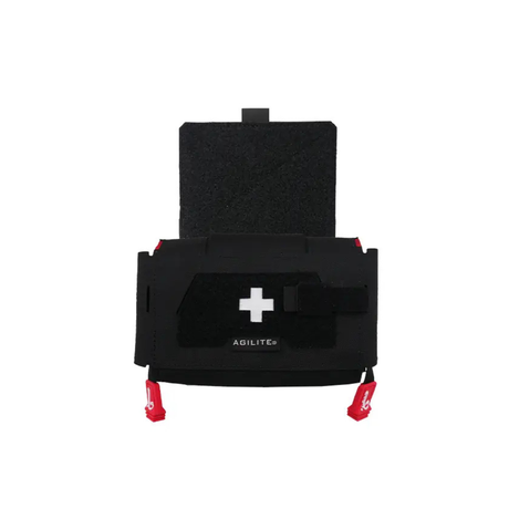Pochette de premiers secours Agilite MD2 IFAK vendue vide à ouverture ambidextre