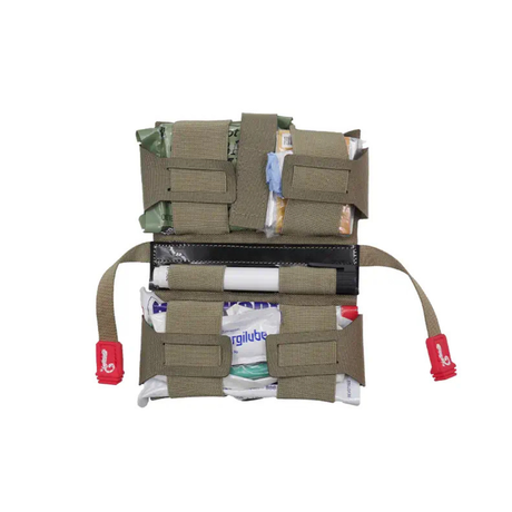 Pochette de premiers secours Agilite MD2 IFAK vendue vide à ouverture ambidextre