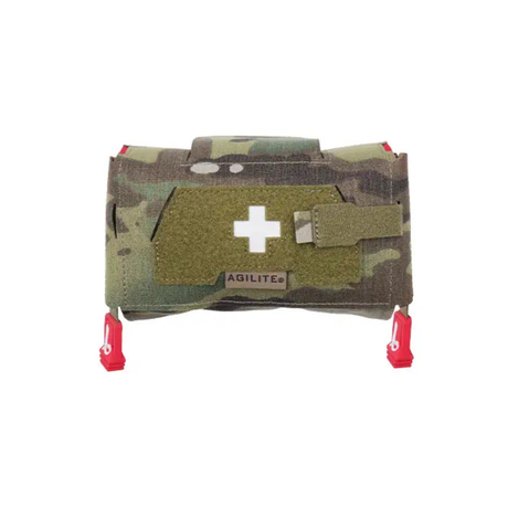 Pochette de premiers secours Agilite MD2 IFAK vendue vide à ouverture ambidextre