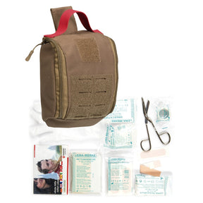 Pochette médicale Mil-Tec IFAK Laser Cut avec kit premiers secours 25 pièces Leina-Werke