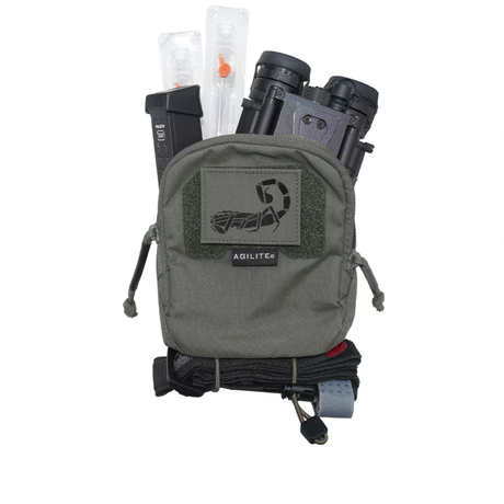 Pochette multi-usages Agilite General Purpose en polyamide 500D à dos MOLLE 3 x 3