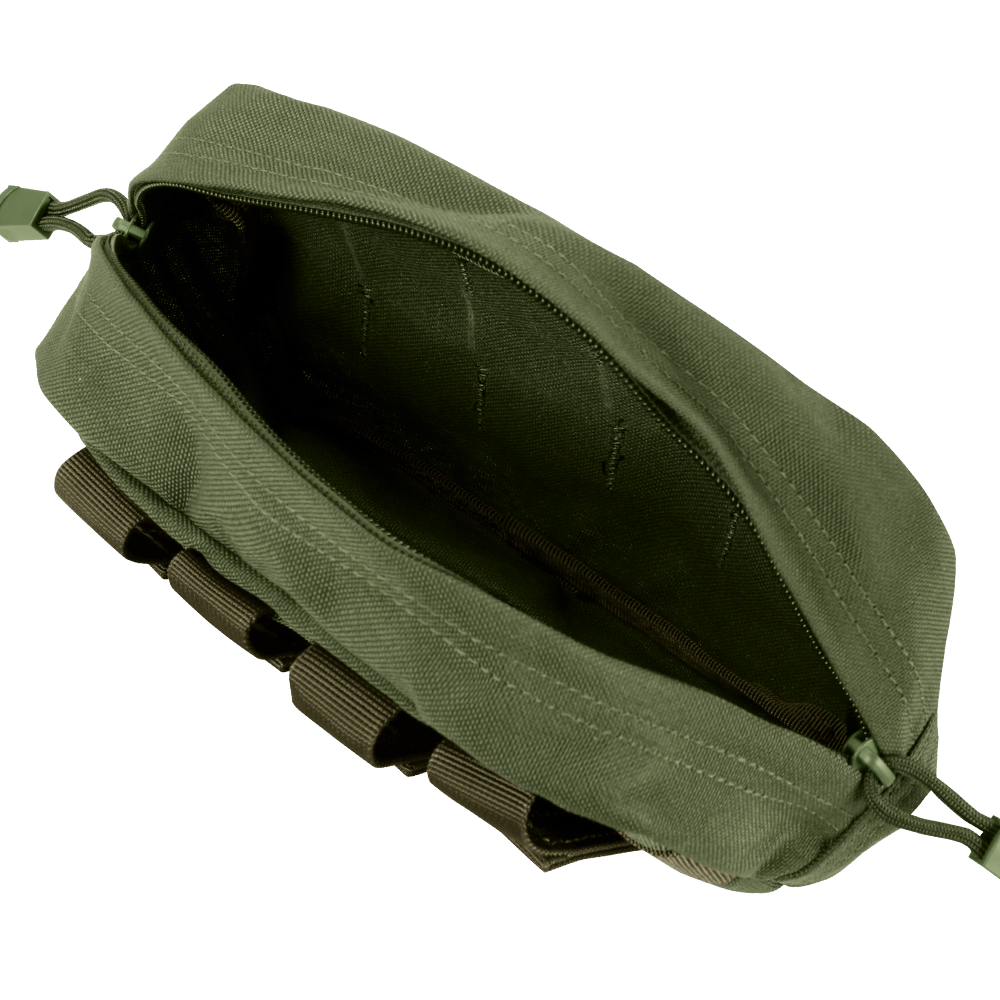 Pochette multi-usages Condor Utility 11 x 22 x 9 cm double glissière et sangle MOLLE